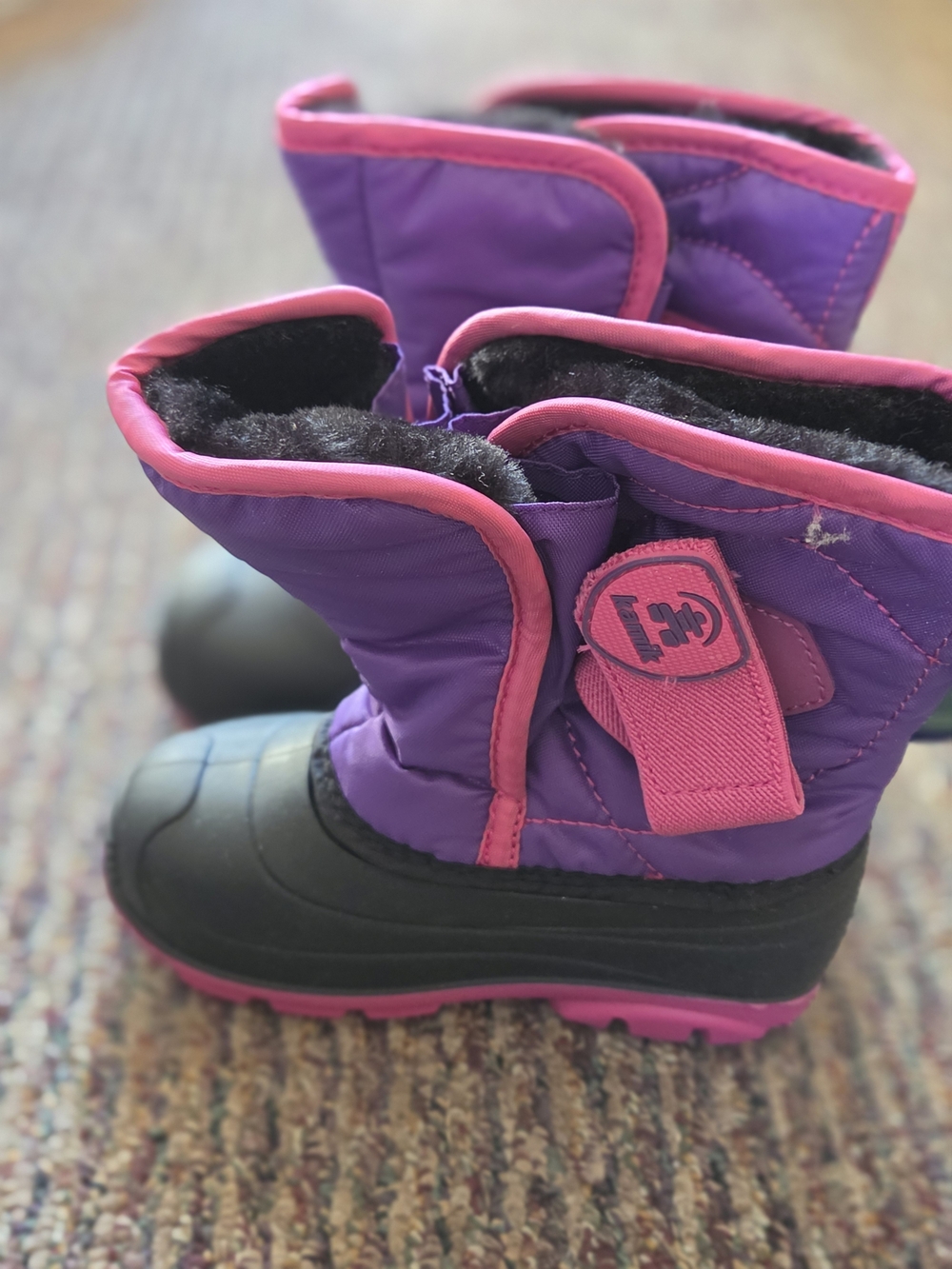 Kamik Purple & Pink Kids Snow Boots